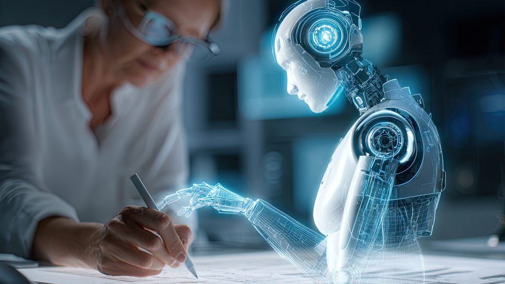 Austin skyline at sunset with a laptop open to a Reddit thread about local businessesAustin brands can earn AI visibility by helping in relevant Reddit threads. Reddit Matters for AI Search Visibility